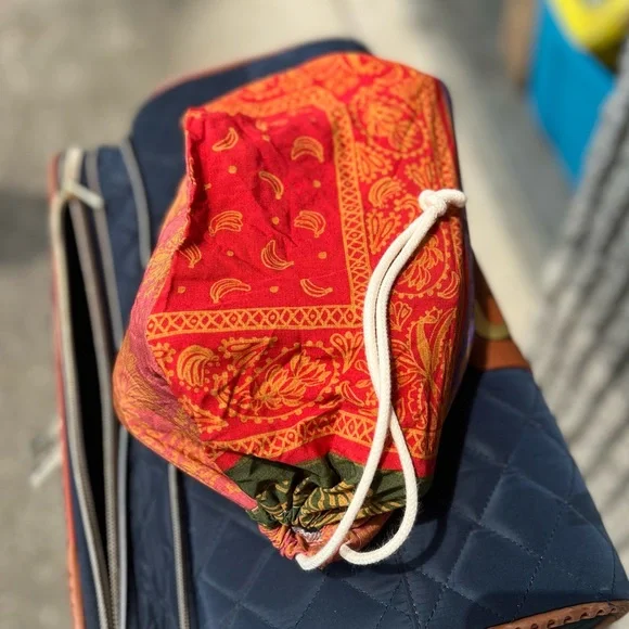 FARM RIO Beige Sunset Floral Tapestry Flatform Sneakers, Boho - Picture 14 of 15